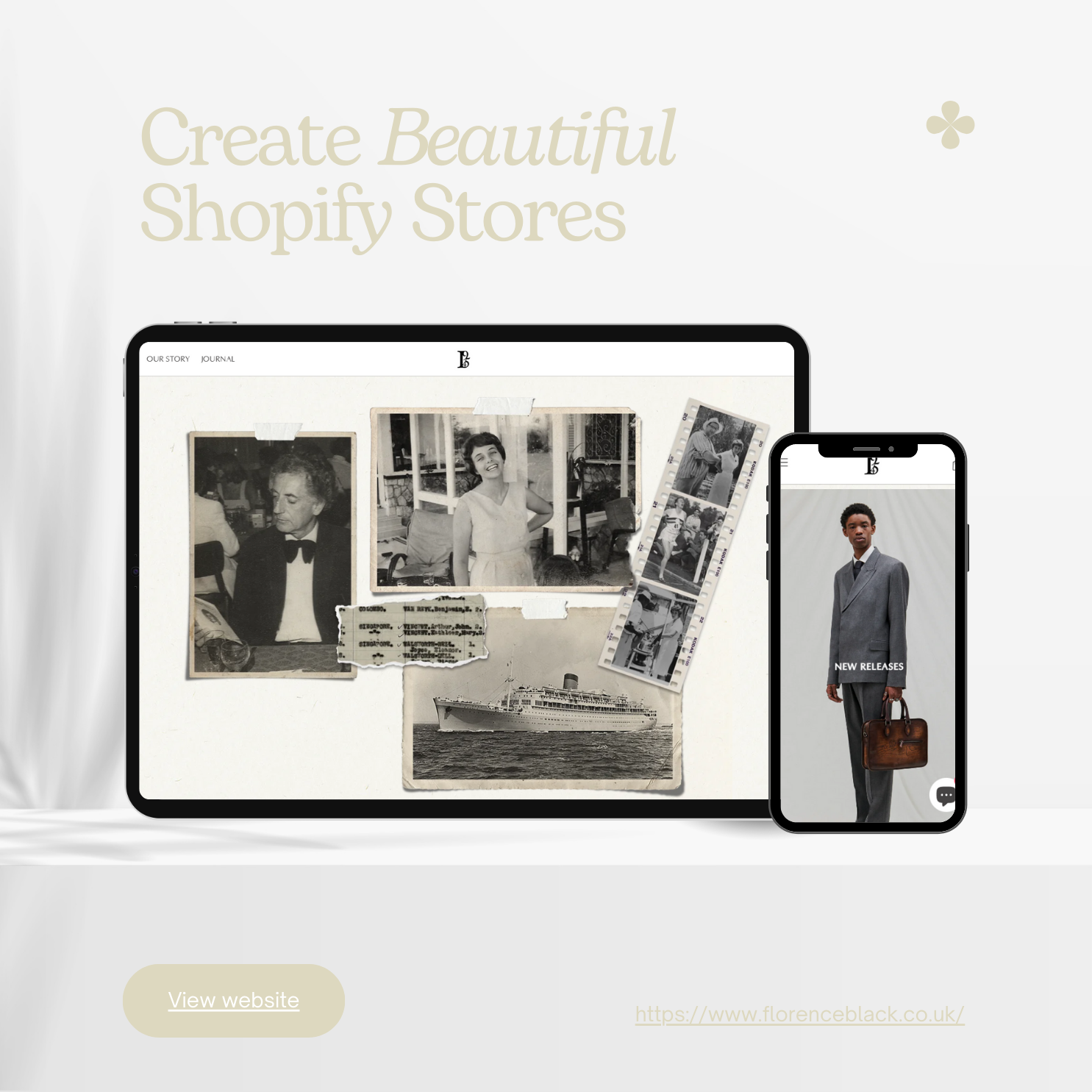 create beautiful shopify stores